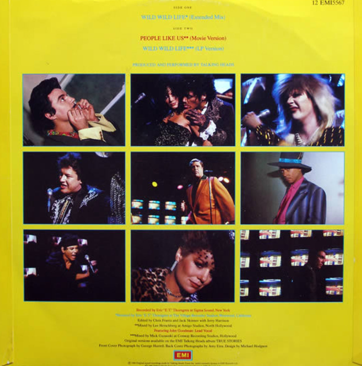 Talking Heads - Wild Wild Life