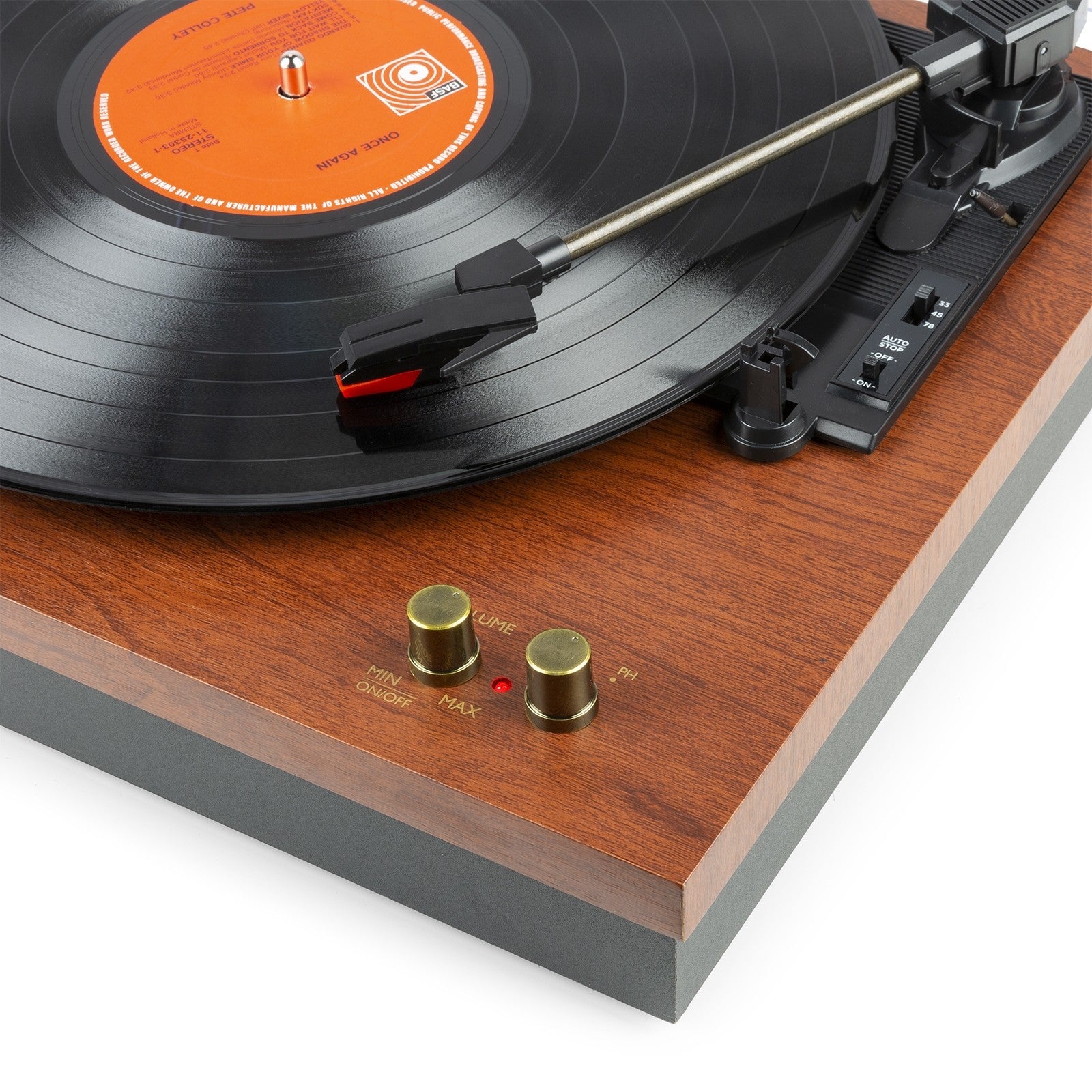 FENTON - RP165C Record Player Set - Cherry