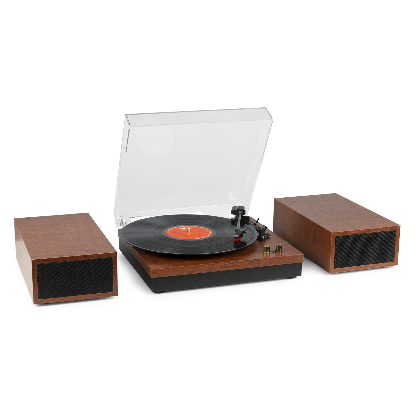 FENTON - RP165C Record Player Set - Cherry