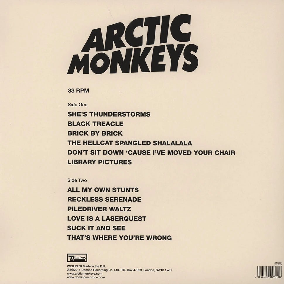 Arctic Monkeys - Suck It And See