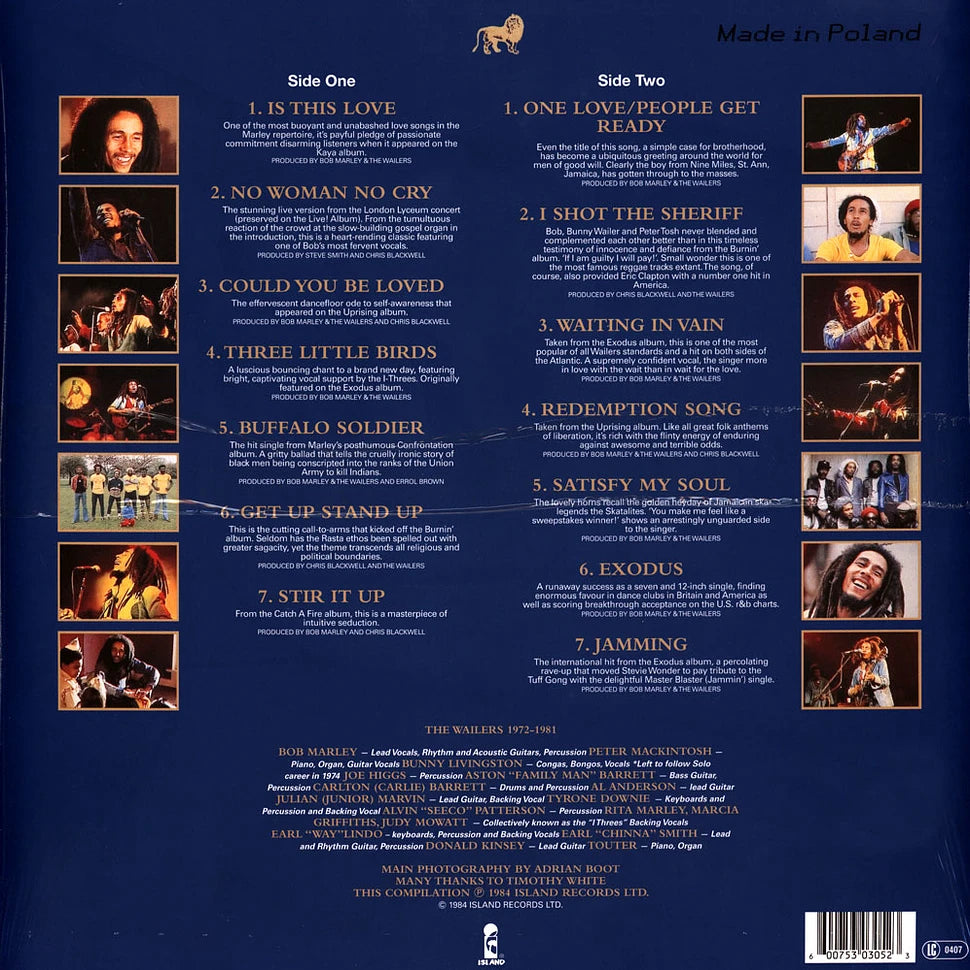 Bob Marley & The Wailers – Legend (The Best Of)