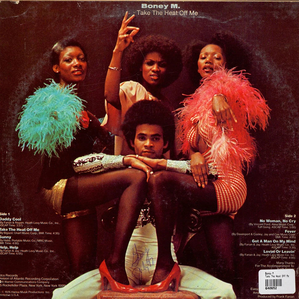 Boney M - Take The Heat Off Me