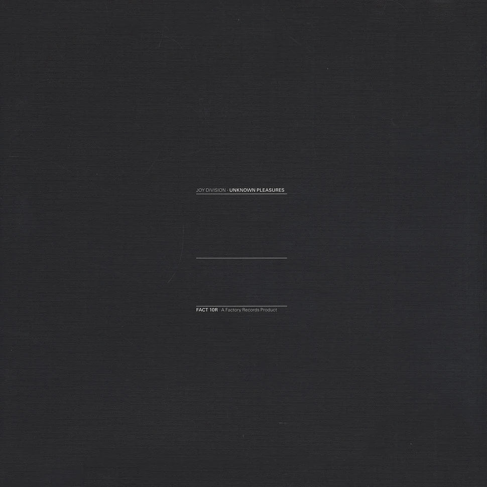 Joy Division - Unknown Pleasures
