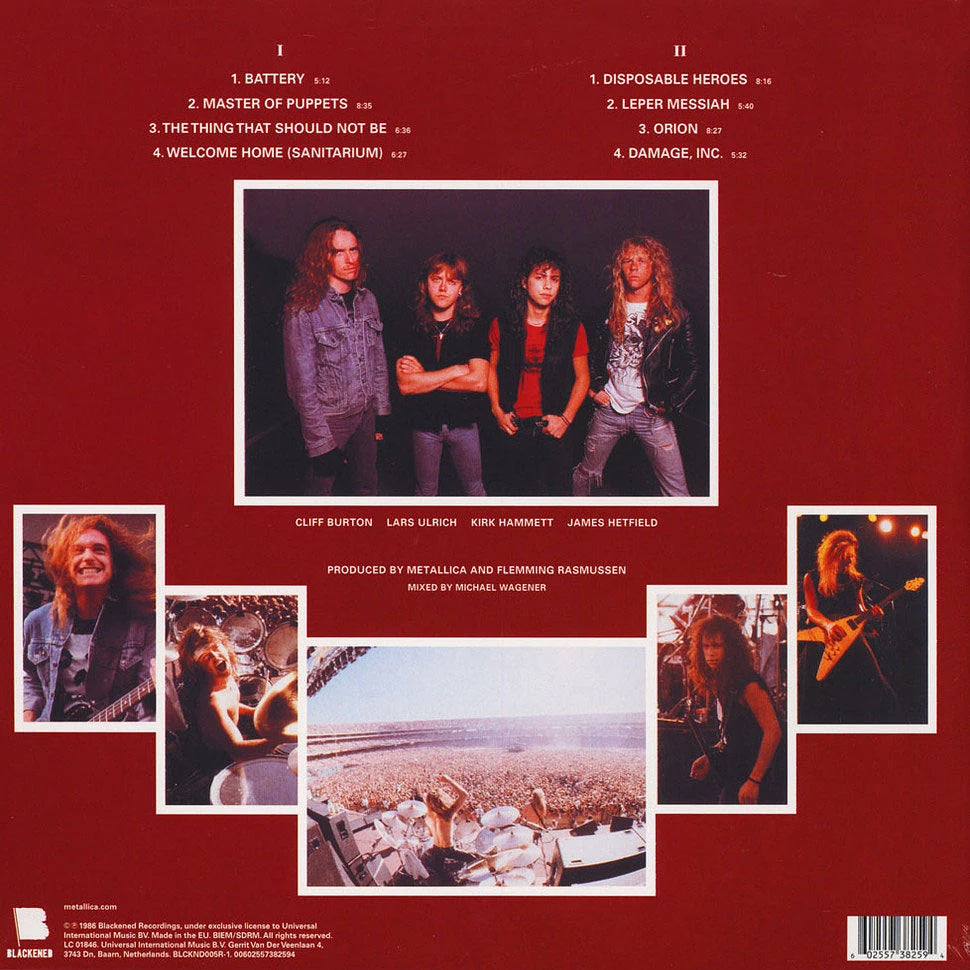 Metallica - Master Of Puppets