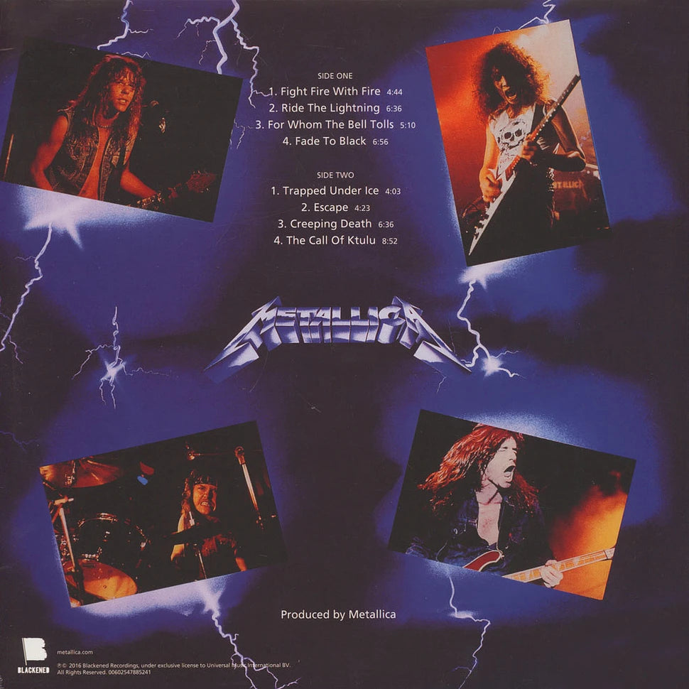 Metallica - Ride The Lightning