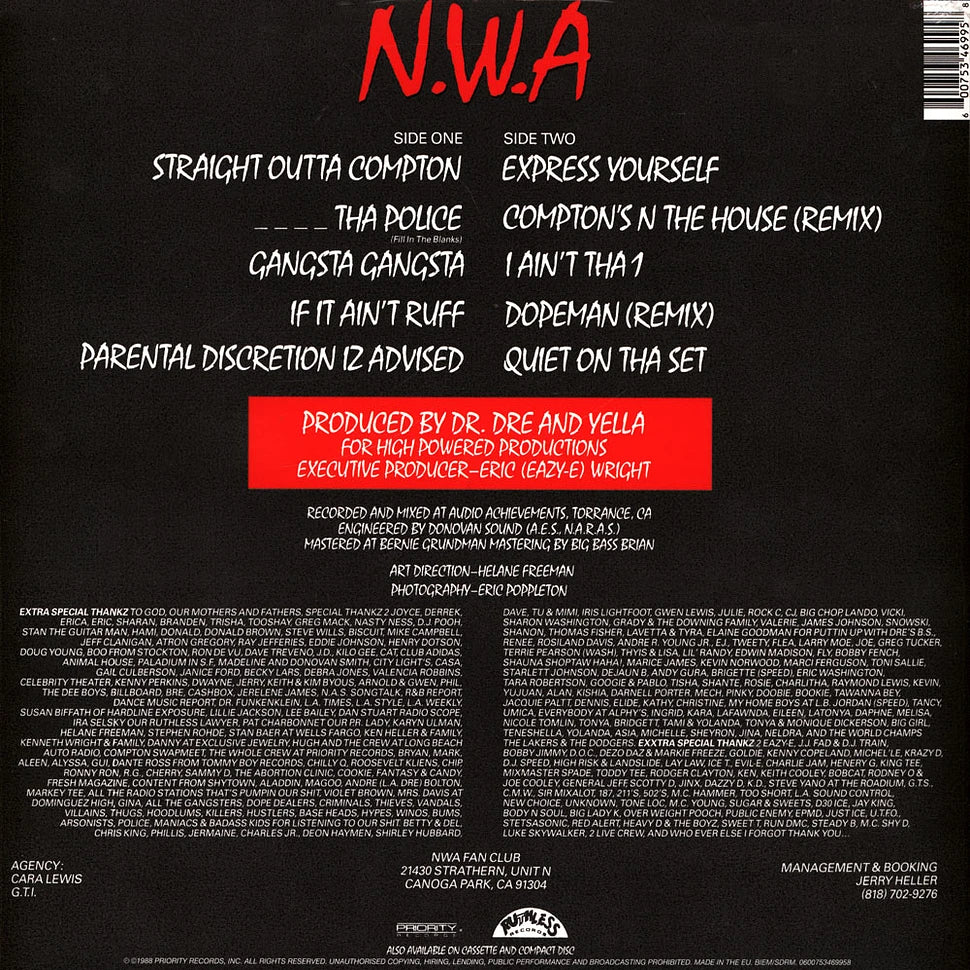 N.W.A. - Straight Outta Compton