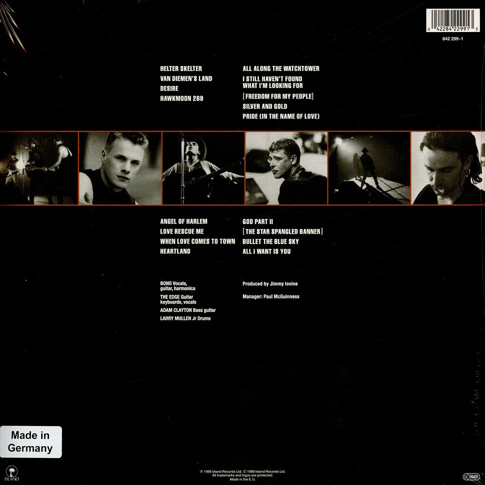 U2 - Rattle And Hum