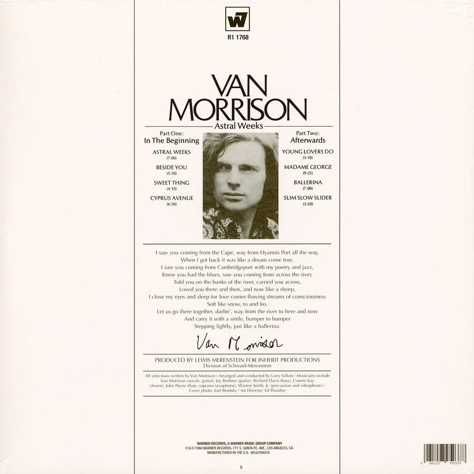 Van Morrison - Astral Weeks