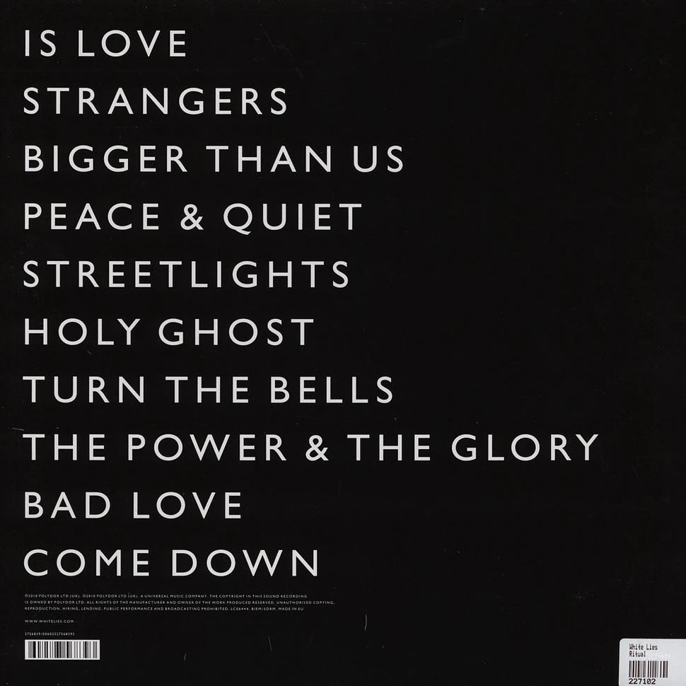 White Lies - Ritual