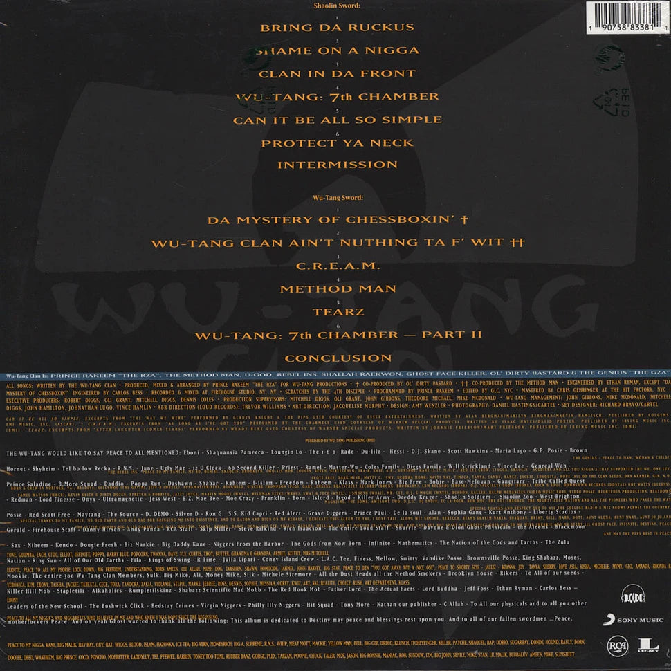 Wu-Tang Clan - Enter the Wu-Tang