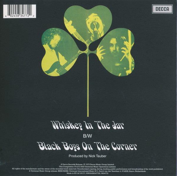 Thin Lizzy - Whiskey In The Jar / Black Boys On The Corner