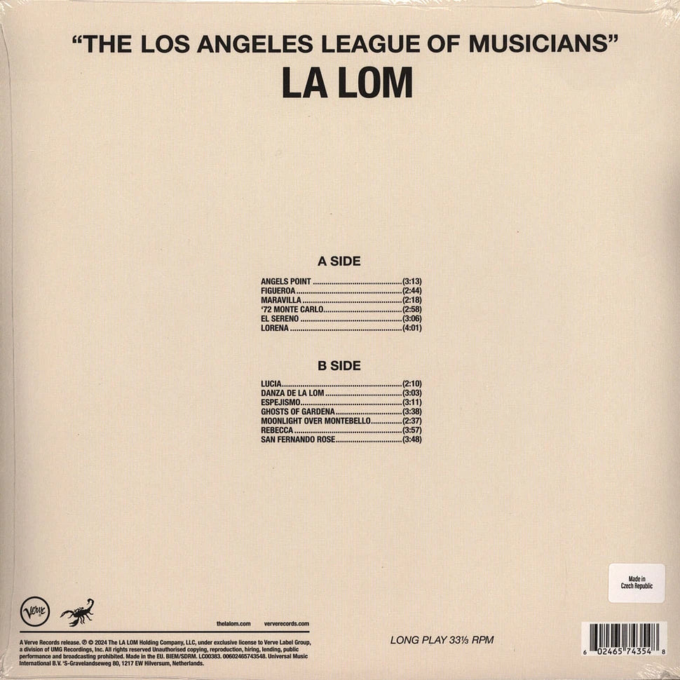 La Lom - The Los Angeles League of Musicians