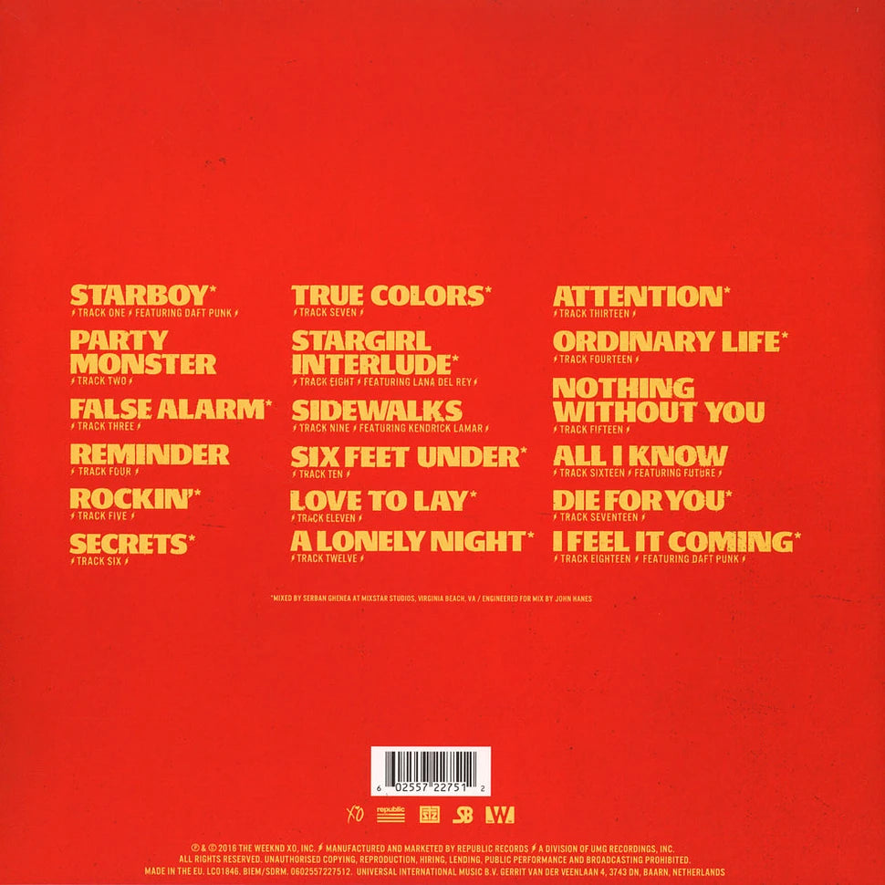 The Weeknd - Starboy