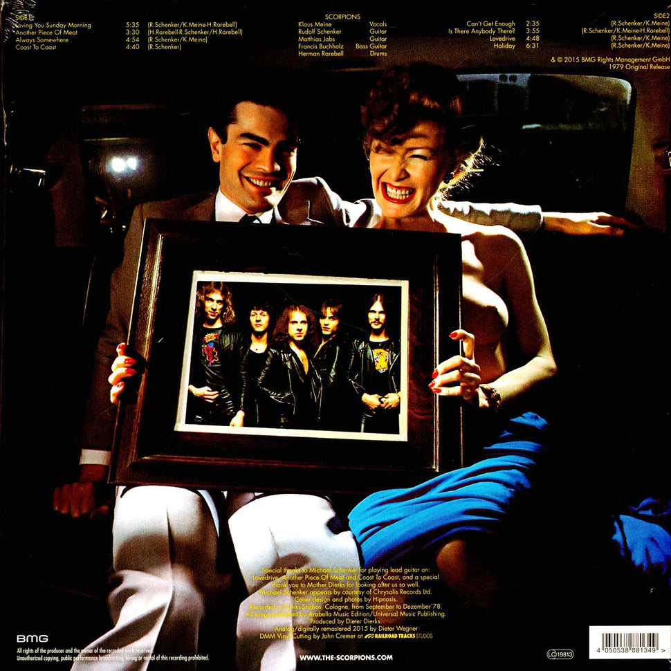 Scorpions - Lovedrive Colored Vinyl