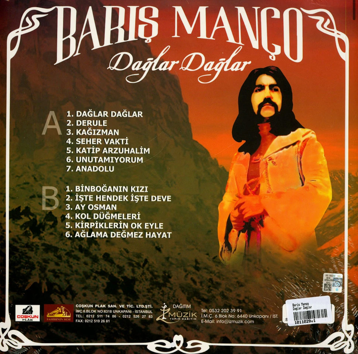 Baris Manco – Daglar Daglar