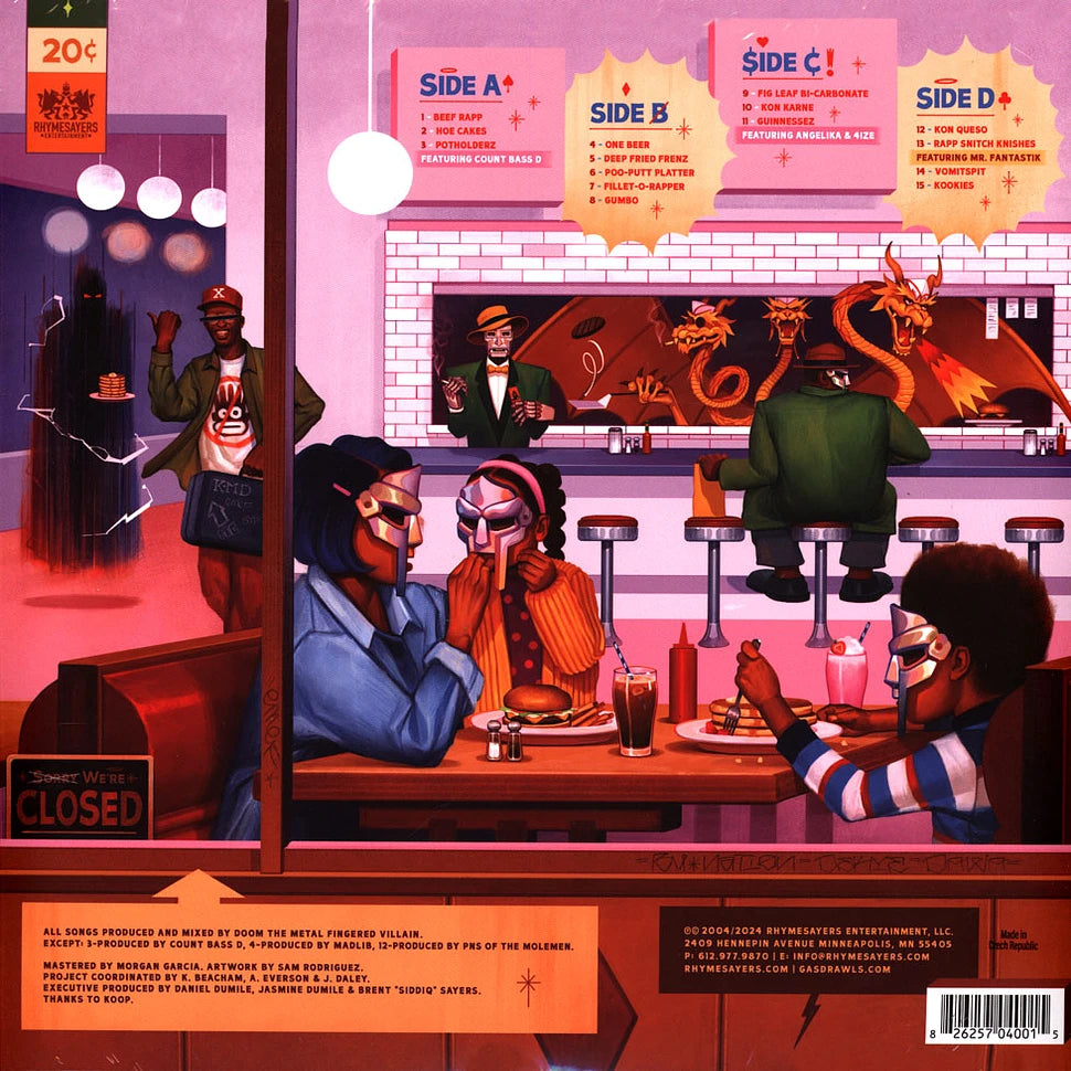 MF DOOM - MM..Food 20th Anniversary
