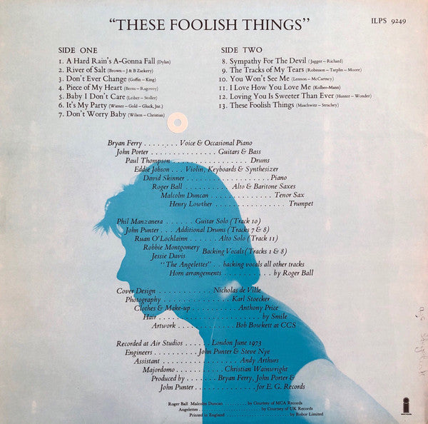 Bryan Ferry - These Foolish Things