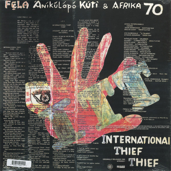 Fela Kuti - I.T.T.