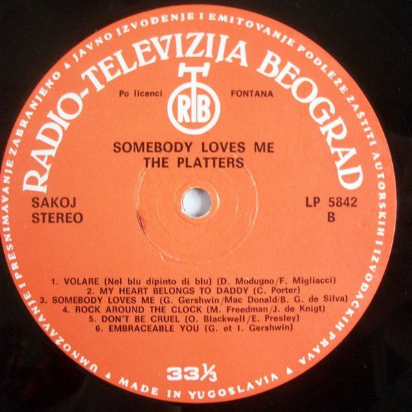 The Platters - Somebody Loves Me
