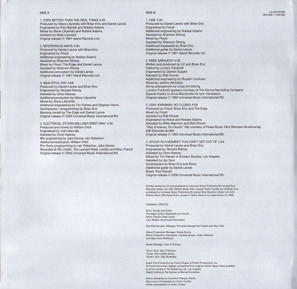 U2 - Best of 1990 - 2000