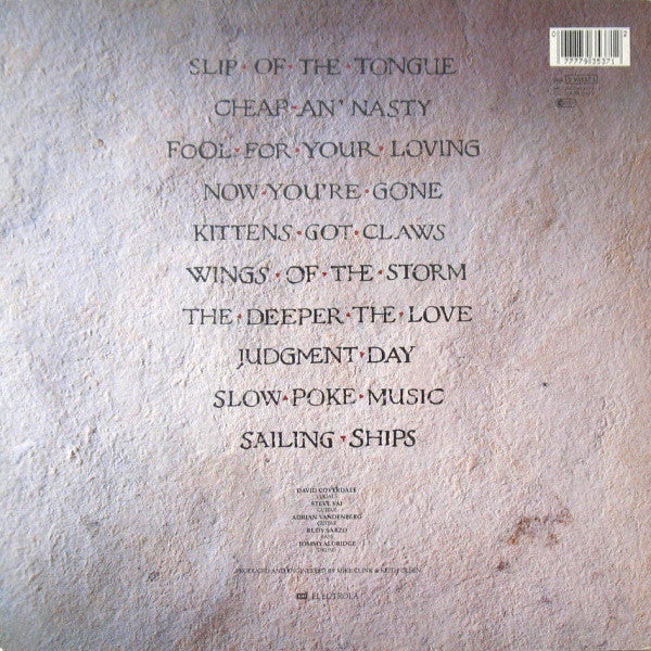 Whitesnake - Slip of the tongue